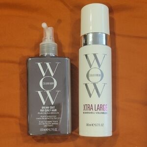Color Wow Dream Coat and Xtra Large Volumizer Set - Silver and White, Brand New!
